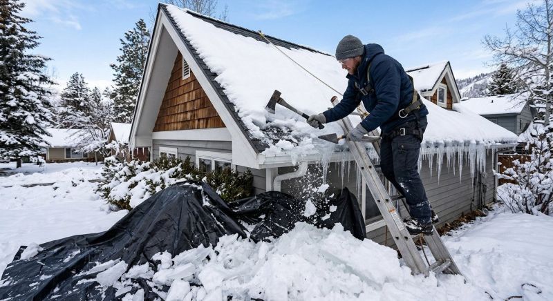 Ice Dam Repair in Redmond, WA