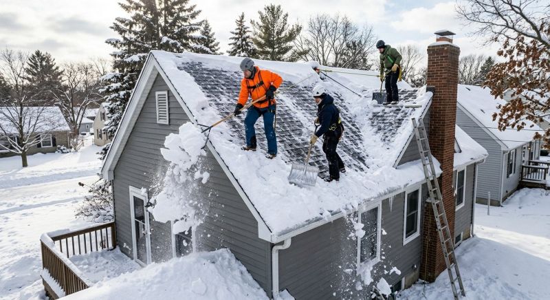 Rooftop Snow Removal in Brooklyn, NY