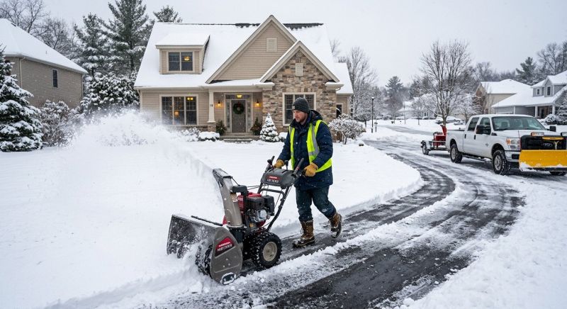 Snow Shoveling Service in Long Island, NY